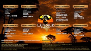 Lungile Safaris Trophy Hunter Operators - Specials